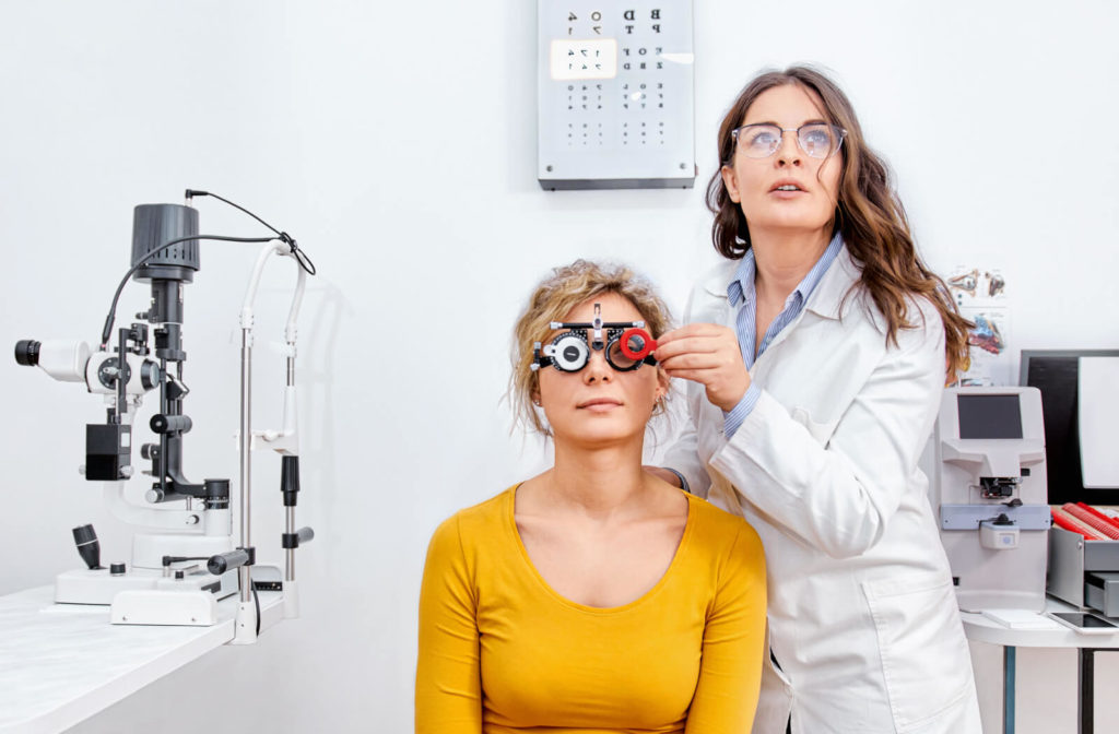What is the definition of LASIK surgery?
